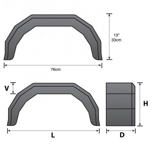 Maypole plastic trailer - x,