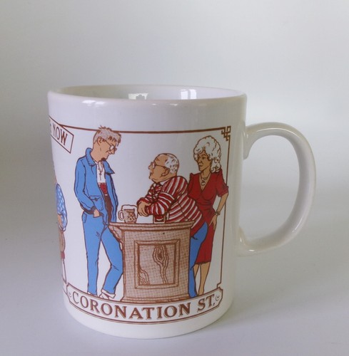 Coronation street mug then - then, &