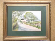 ANGLESEY COTTAGES WATERCOLOUR