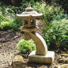 Large Stone Cast Pagoda Solid
