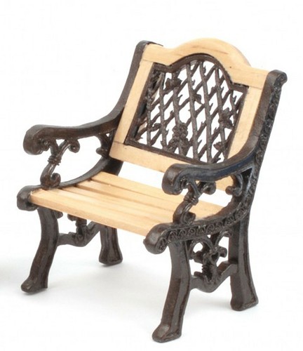Dolls house garden patio chair - dolls,