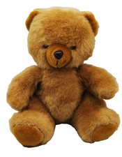 Vintage golden brown plush - vintage,
