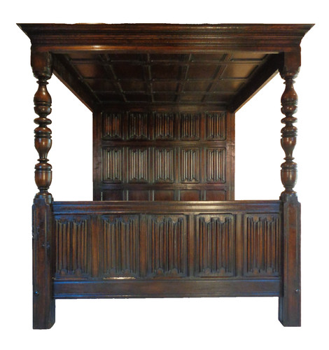 Large carved oak - large,