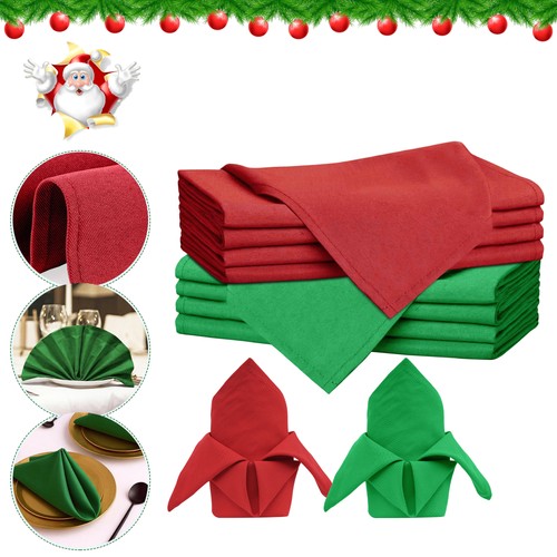 Christmas dinner napkins - christmas,