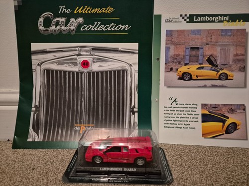 Lamborghini diablo red - 1/43,