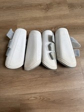 White Brushing Boots Size 3