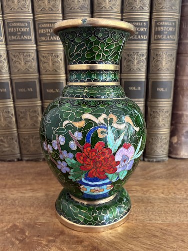 Chinese floral enamel - chinese,