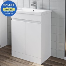 600mm Freestanding Vanity Unit