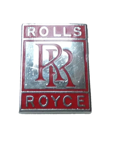Vintage rolls royce - rolls, enamel