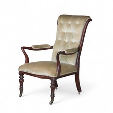 Antique victorian scroll back - antique,