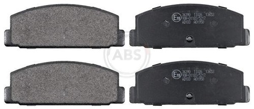 Rear brake pad - pad, a.b.s