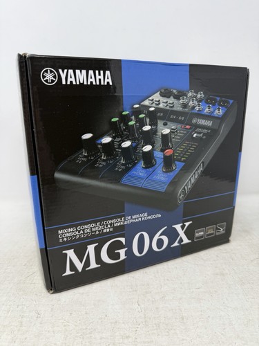 Yamaha mg06x channel mixing - yamaha, 6-channel