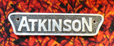 an ATKINSON badge RM post included