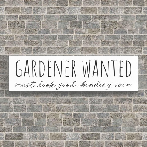 Gardener wanted garden - gardener,