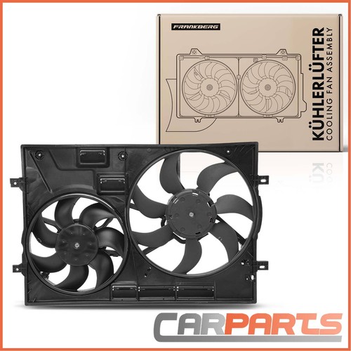 Double cooling fan radiator - double,
