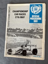 Race Programme 27 May  1991 Castle Combe Saloons Metro Rover GTI Mini MX5 A5