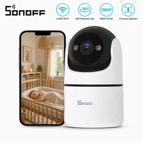 Sonoff cam pt2 1080p wifi - sonoff, cam-pt2