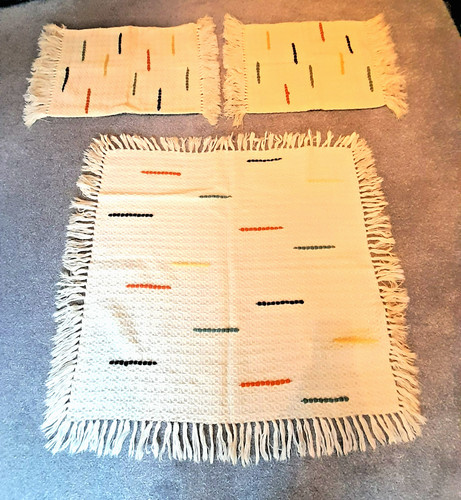 Vintage small throw and - vintage,