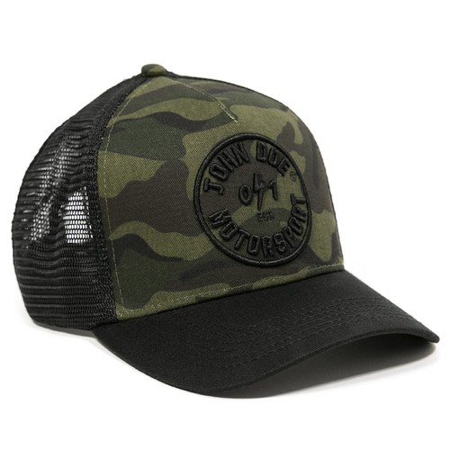 John doe trucker cap camo - john,