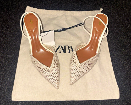 Zara women beige - zara, pointed