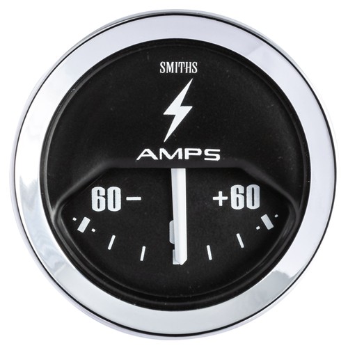 Smiths classic ammeter - ammeter, (chrome
