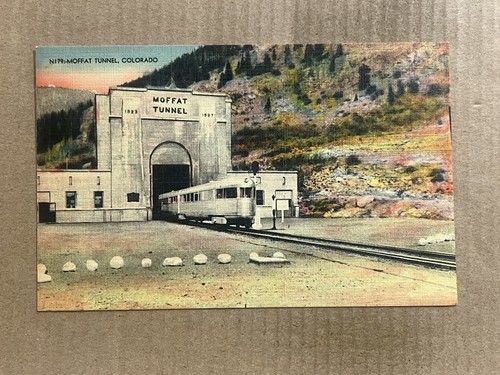 Postcard moffat tunnel - postcard,