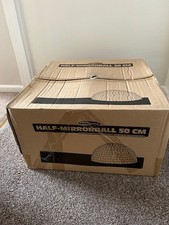 Showtec Half Mirrorball 50 CM with Motor and still in it's box 