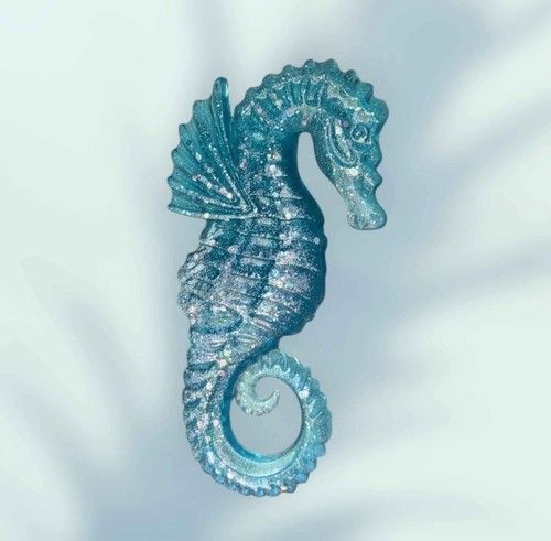 Handmade from resin seahorse - from,