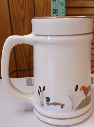 Hartstone pottery vtg tall mug - pottery,