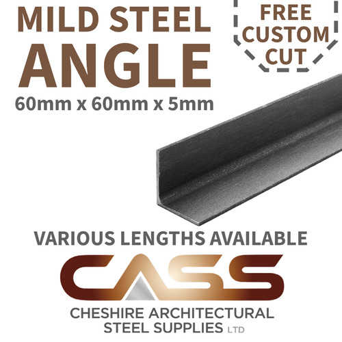 60mm mild steel - mild, angle
