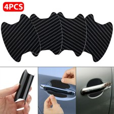 4x Carbon Fiber Black Car Door