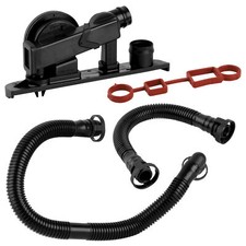 For VW Audi 2.0 TFSI - Pressure Relief Breather PCV Valve & Pipes Kit 06F129101N