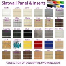 Slat Wall Panel Size