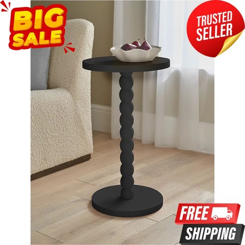 Bobbin side table - bobbin, wooden