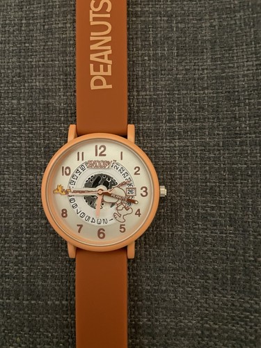 Snoopy watch with - snoopy,