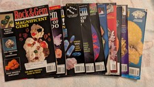 10 ROCK & GEM MAGAZINES