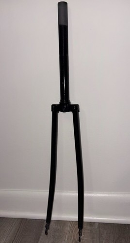 Bicycle fork steel black - fork,