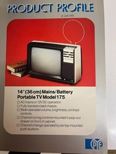 PYE 175 MAINS/BATTERY PORTABLE