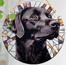 LABRADOR Black DOG Lover LARGE