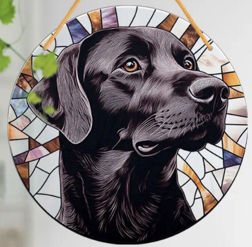 Labrador black dog lover - black,