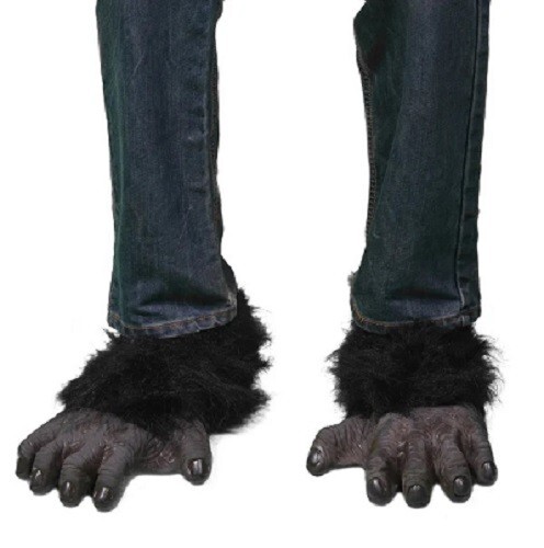 Gorilla feet ape halloween - feet,