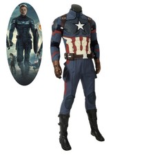 Captain America Cosplay Suit