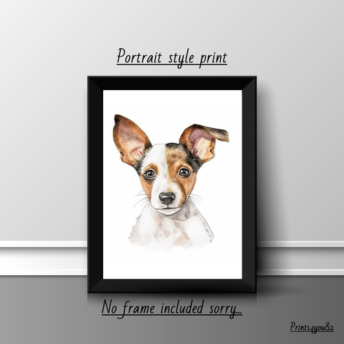Fox terrier picture - a4,