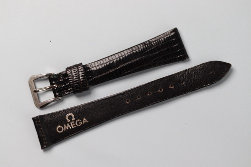 Vintage omega 18mm black - vintage,