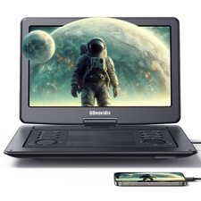 19" HD Portable DVD Player w/
