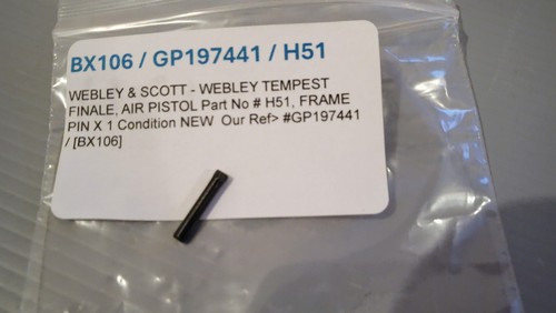 Spare part for webley scott - &,