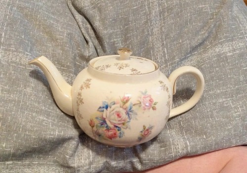 Vintage sadler teapot pink - vintage,