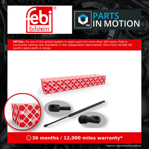 Boot gas strut fits - boot,