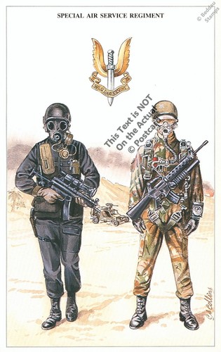Special air service - air, (sas)