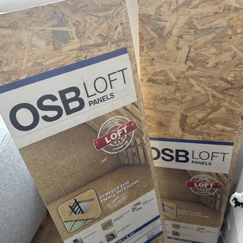 Osb3 loft panels 18mm tongue - 18mm,